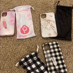 3 Loopy phone cases for iPhone 11/xr